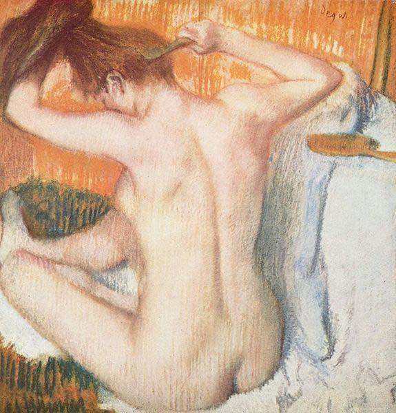 Edgar Degas La Toilette oil painting image